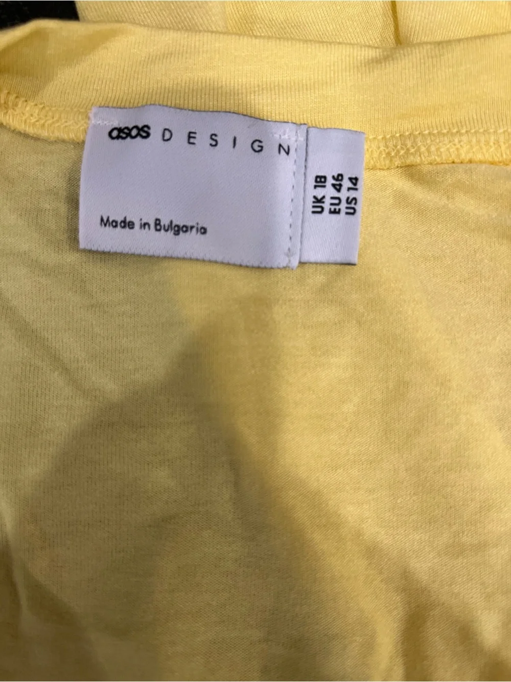 NWT asos yellow dress - Picture 3 of 4